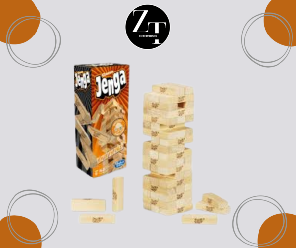 Classic Jenga – The Ultimate Game of Skill and Balance!